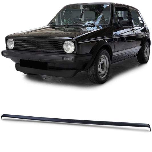 VW Golf 1 Cabrio 74-89 Caddy 82-92 Griglia spoiler faro striscia nera