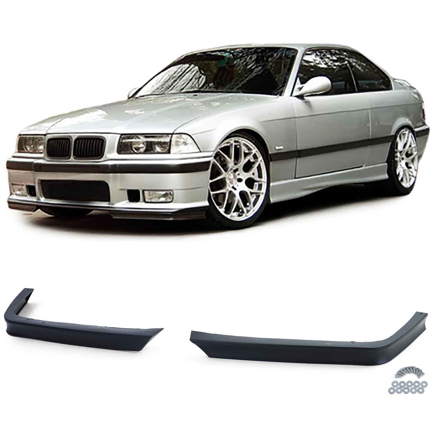 BMW Serie 3 E36 90-98 Spoiler Flaps Anteriori Evo lip