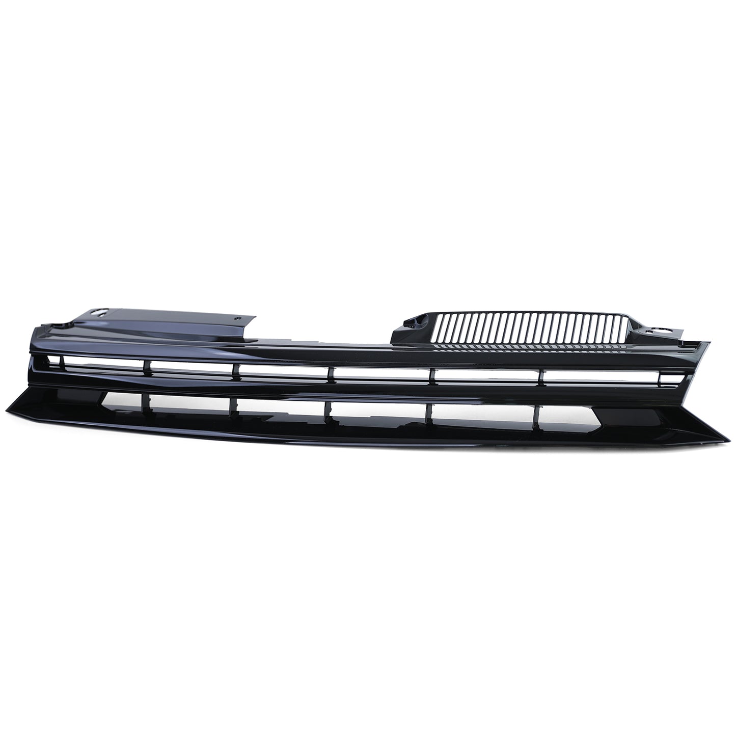 VW Golf 6 08-12 Griglia del radiatore senza emblema nero lucido