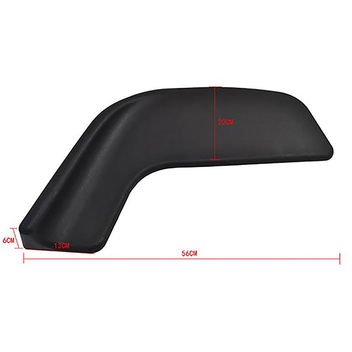Spoiler anteriore Flaps Cup Wings piatto universale Black Performance 2