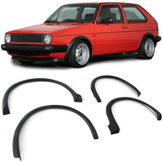 VW Golf 2 83-87 Prolunghe per passaruota in plastica per passaruota 4