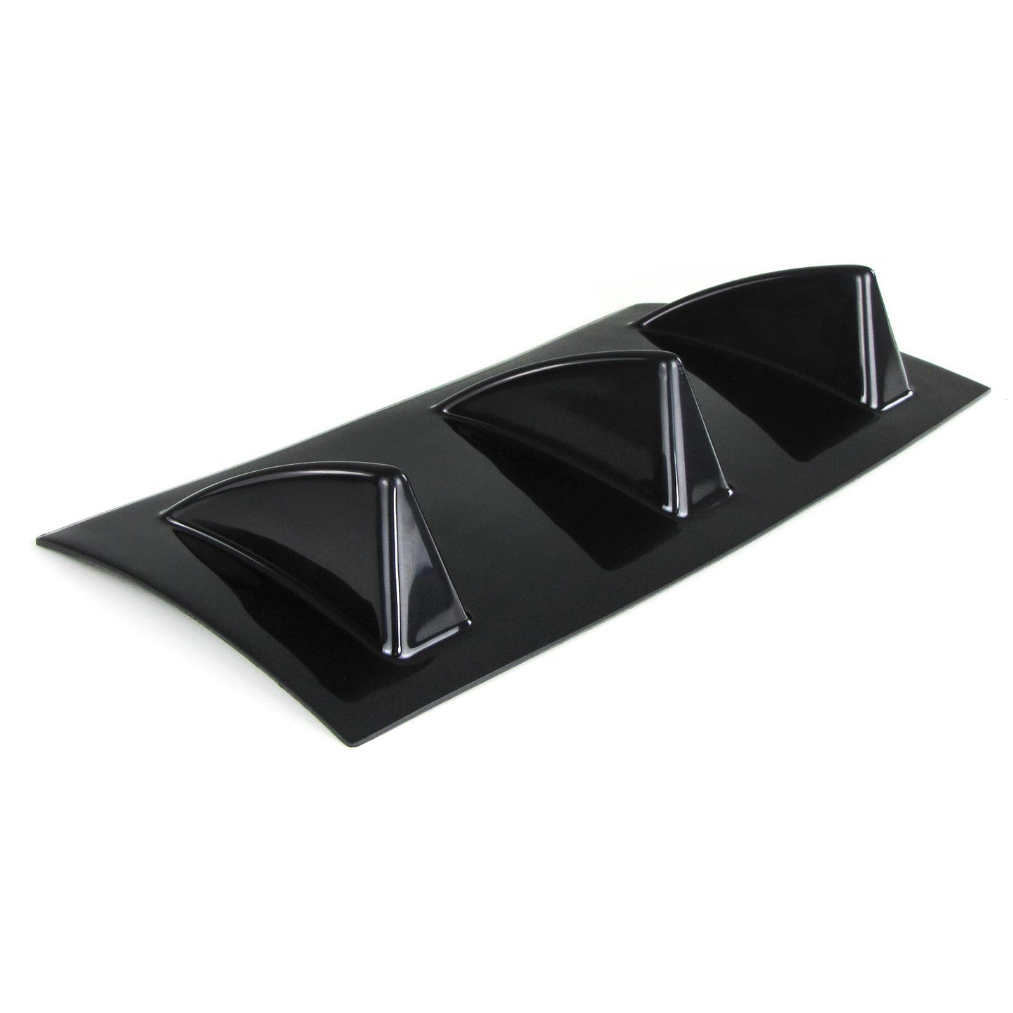 Diffusore posteriore universale per paraurti posteriore con 6 alette verniciabile