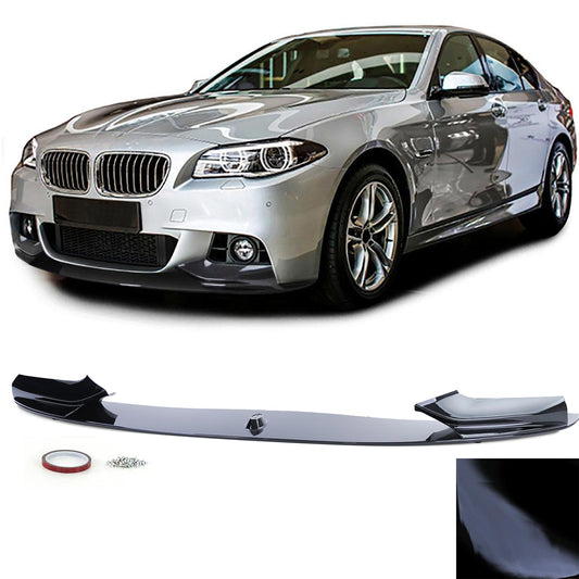 BMW F10 F11 Spoiler lip anteriore paraurti performance look lucido