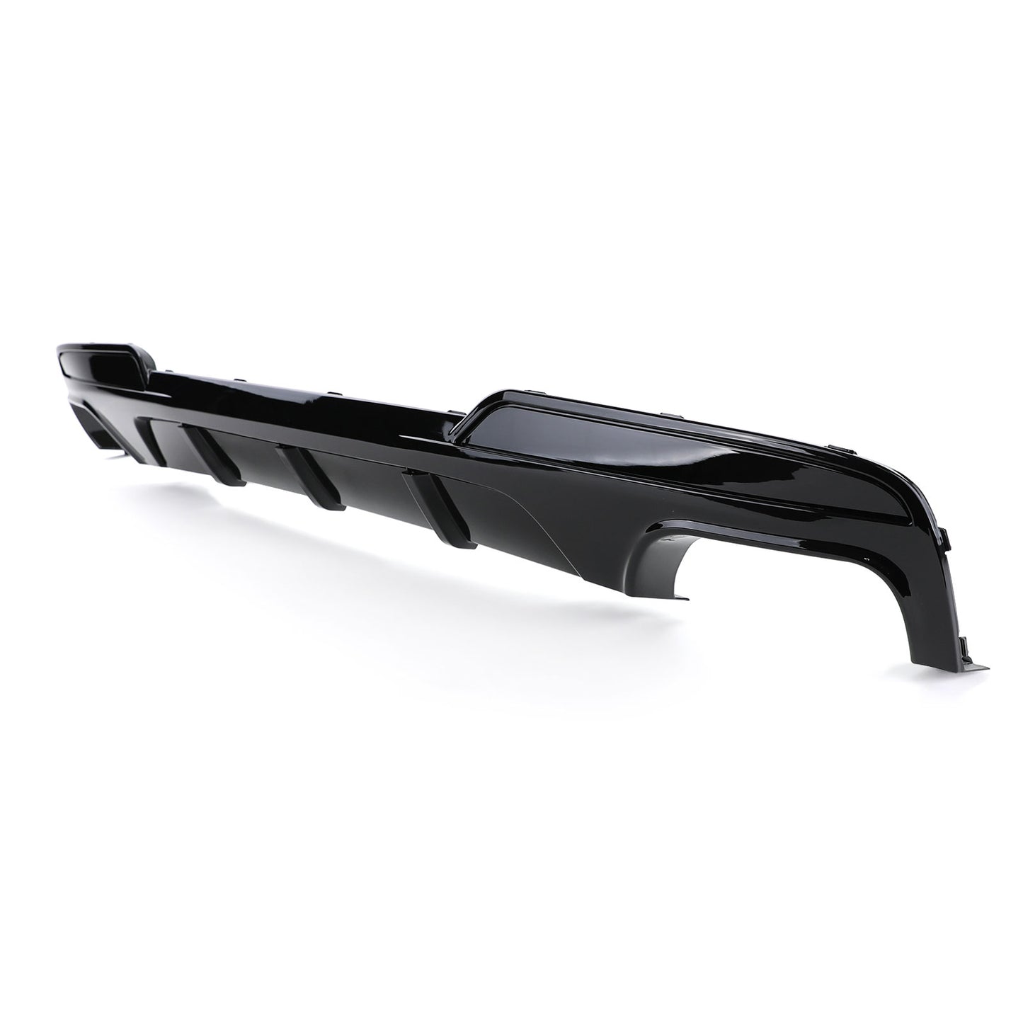 BMW F10 F11 535 Diffusore posteriore + terminali di scarico 550 performance nero lucido