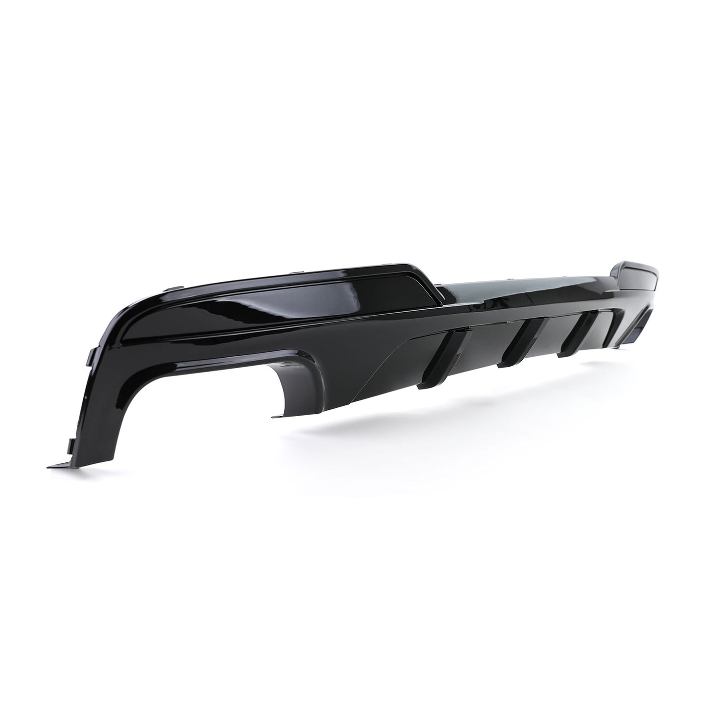 BMW F10 F11 535 Diffusore posteriore + terminali di scarico 550 performance nero lucido