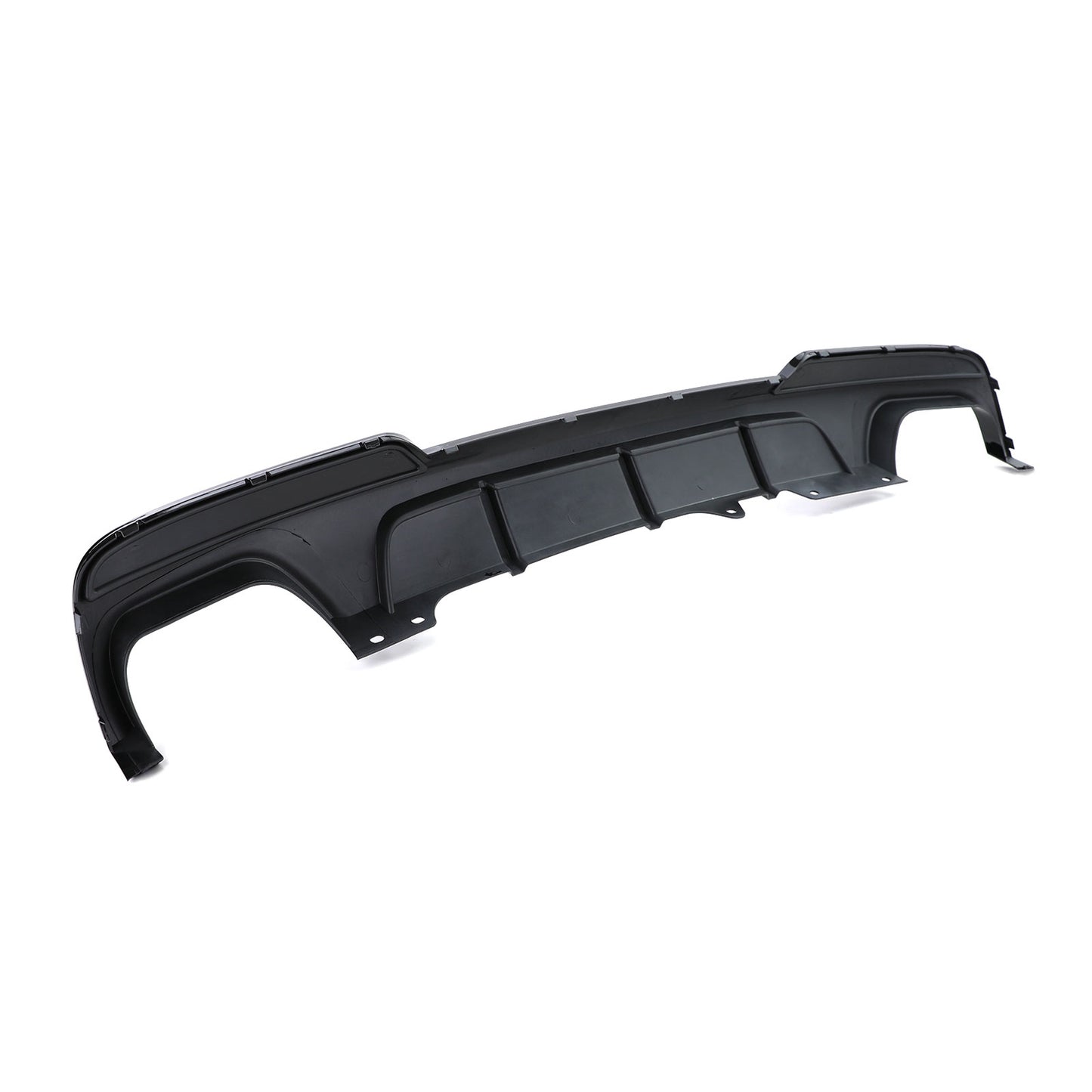 BMW F10 F11 535 Diffusore posteriore + terminali di scarico 550 performance nero lucido