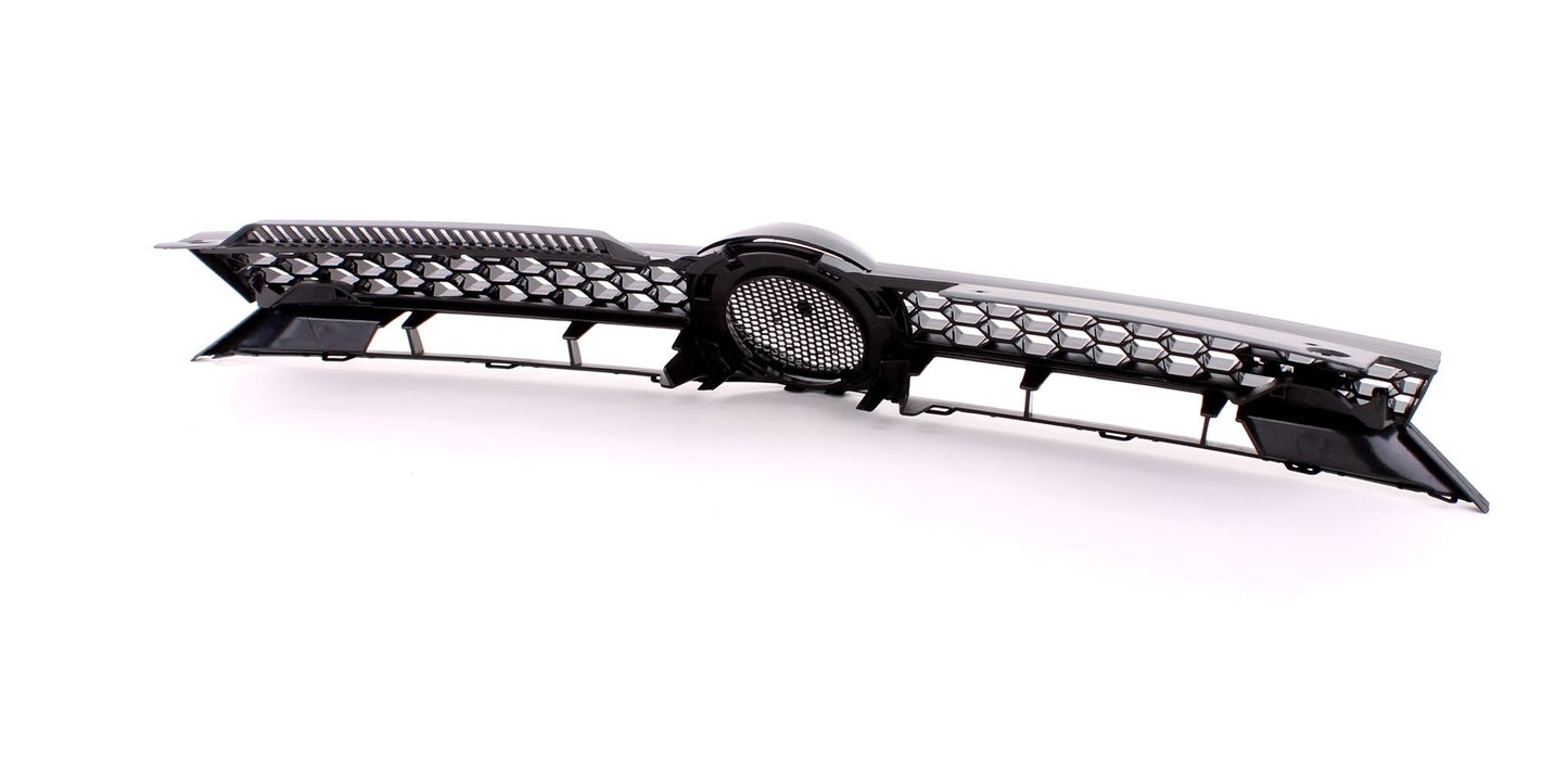 VW Golf 6 anche GTI 08-13 Griglia sportiva a nido d'ape nera rossa