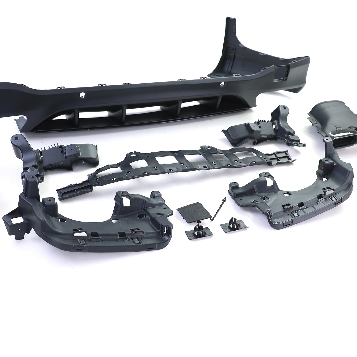 Mercedes GLC X253 Diffusore posteriore versione sportiva con terminali AMG