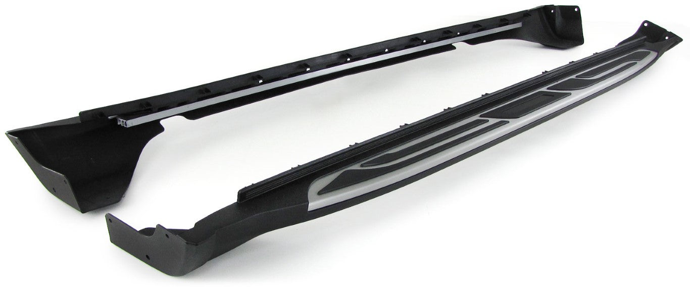 Jeep Grand Cherokee WK2 10-17 Protezione laterale pedane in alluminio