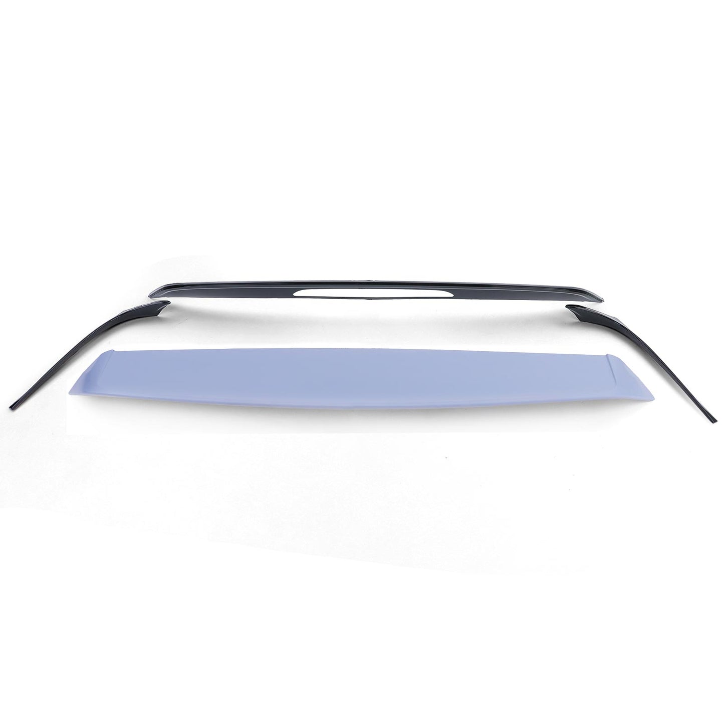 VW Golf 7 Berlina 12-17 Spoiler posteriore sportivo nero lucido