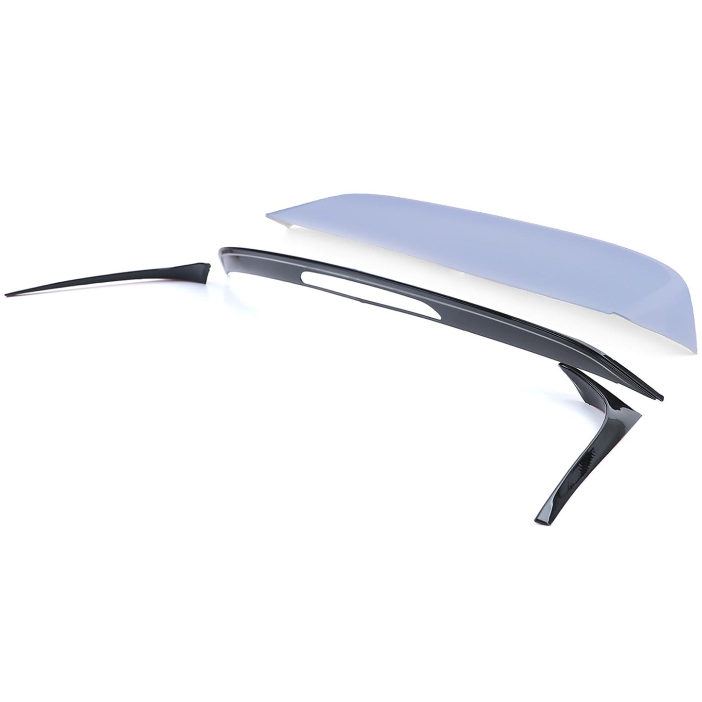 VW Golf 7 Berlina 12-17 Spoiler posteriore sportivo nero lucido