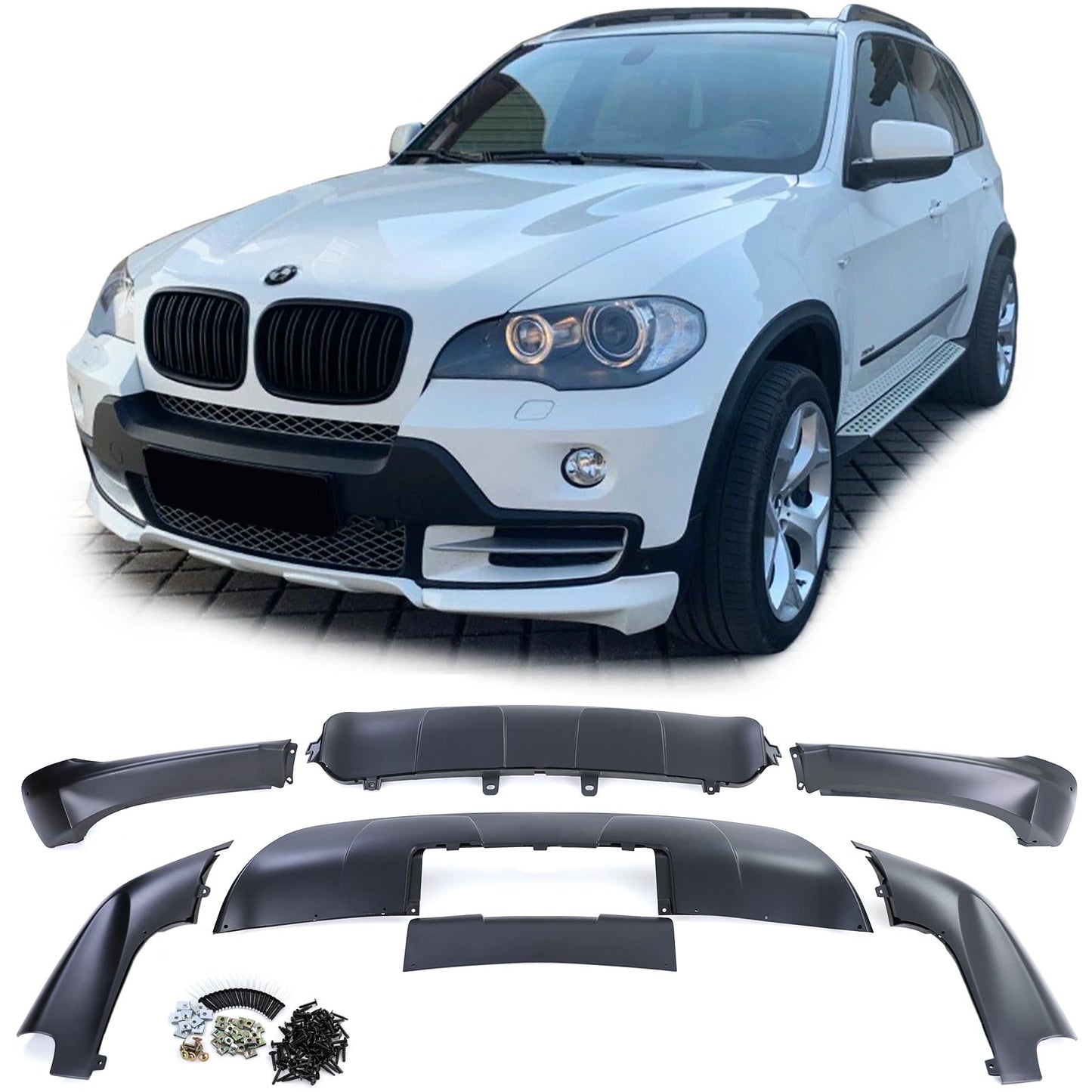 BMW X5 E70 07-10 Performance body kit spoiler aerodinamico anteriore posteriore