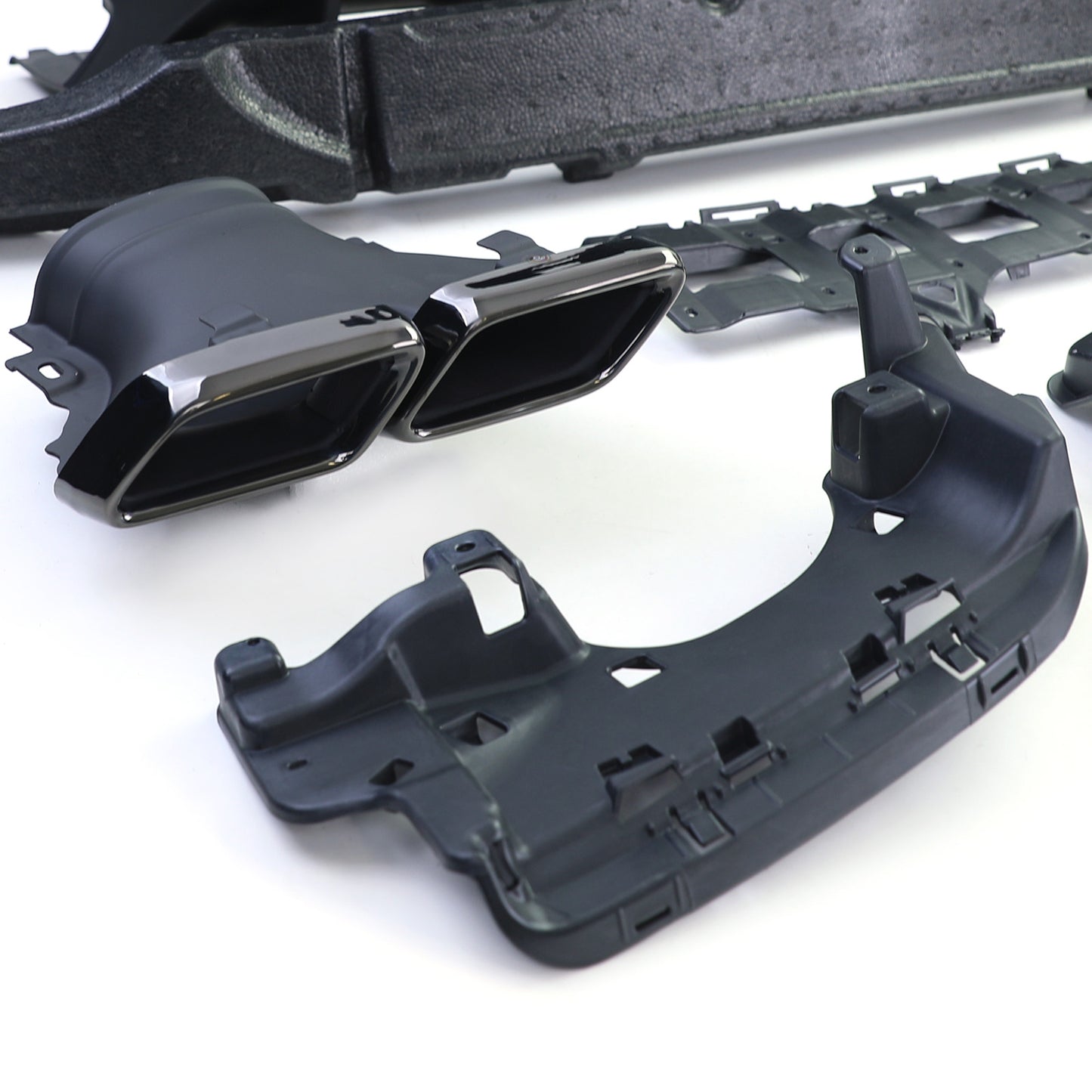 Mercedes GLC Coupe C253 16-19 Diffusore posteriore sportivo con terminali di scarico GLC 63 AMG