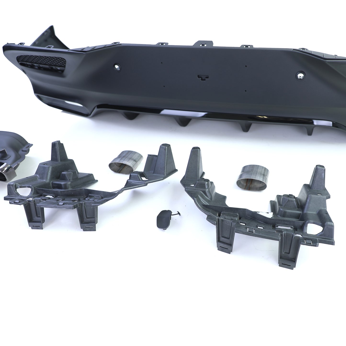 Mercedes GLE Coupe C292 Diffusore posteriore sportivo con 4 terminali di scarico AMG LOOK