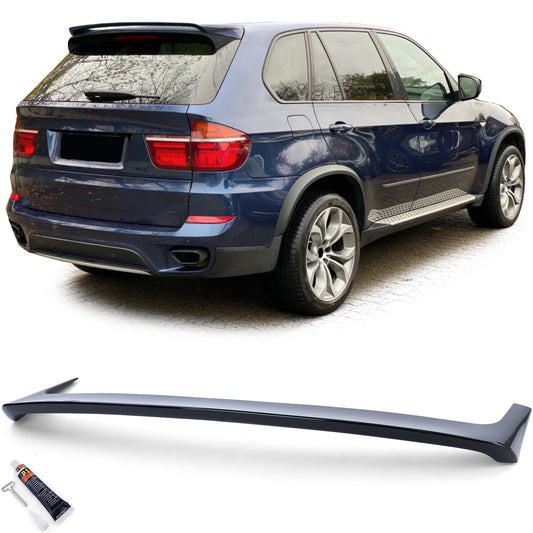 BMW X5 E70 06-13 Spoiler sul tetto Spoiler posteriore sportivo nero lucido
