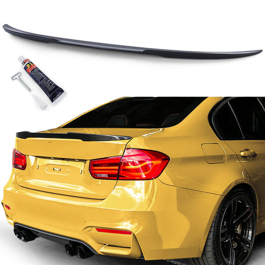 BMW serie 3 F30 F80 M3 11-19 Spoiler posteriore sportivo carbon look