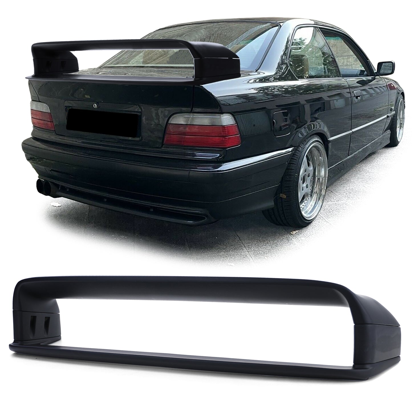 BMW Serie 3 E36 90-98 anche M3 GT Classe 2 Spoiler posteriore ABS sport wing
