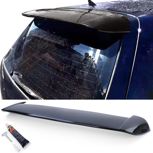 VW Golf 4 1J1 berlina 97-03 Spoiler posteriore spoiler sul bordo del tetto nero lucido