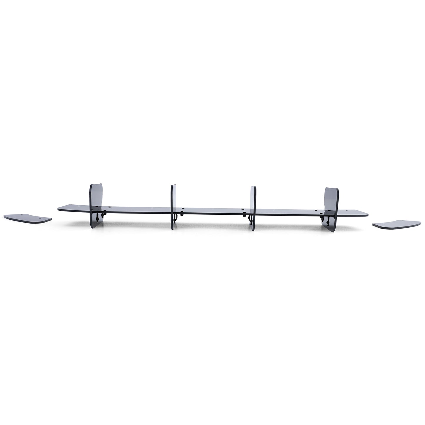 VW Golf 7 GTI Berlina 13-20 Splitter inserto diffusore posteriore nero lucido