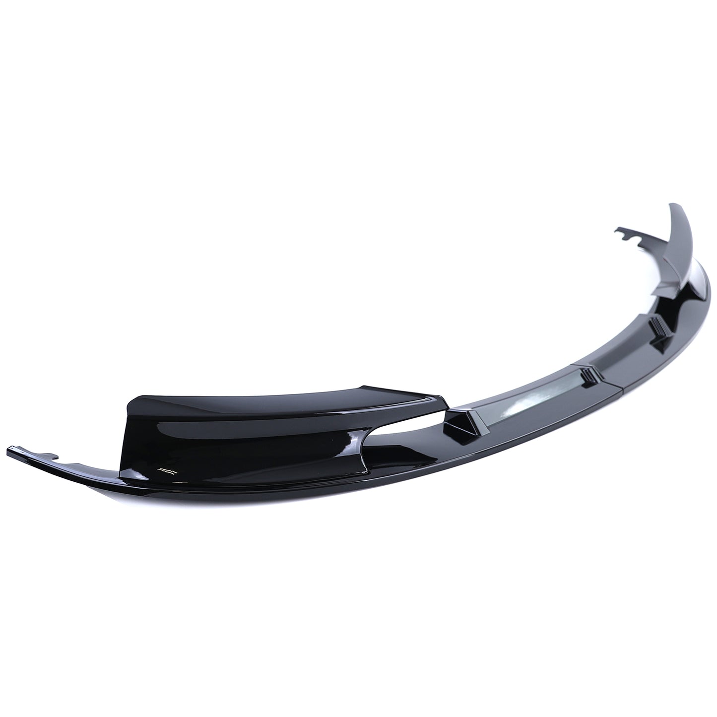 BMW Serie 3 F30 F31 15-19 Spoiler anteriore labbro paraurti nero lucido