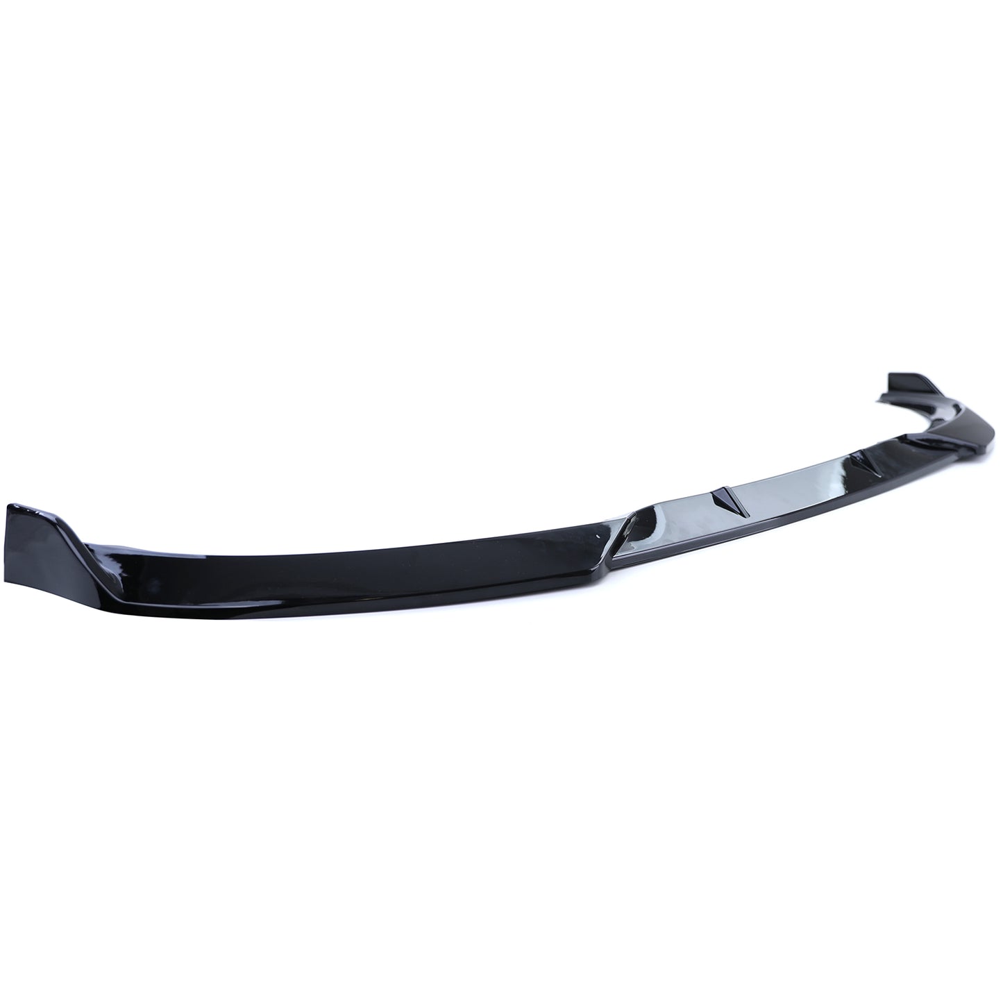 BMW Serie 3 E90 E91 08-13 Spoiler anteriore labbro paraurti nero lucido