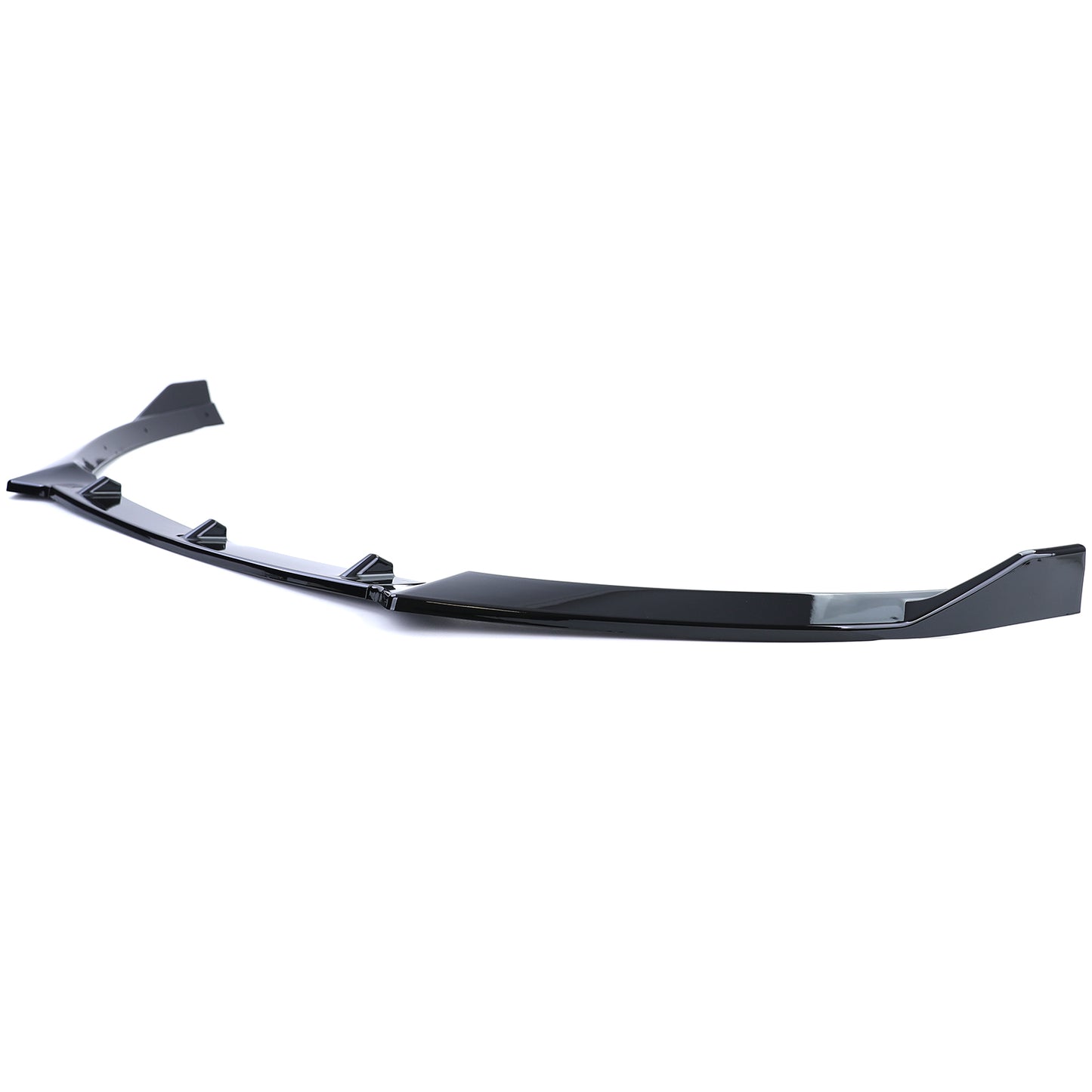VW Golf 6 08-12 Spoiler anteriore labbro paraurti sportivo nero lucido