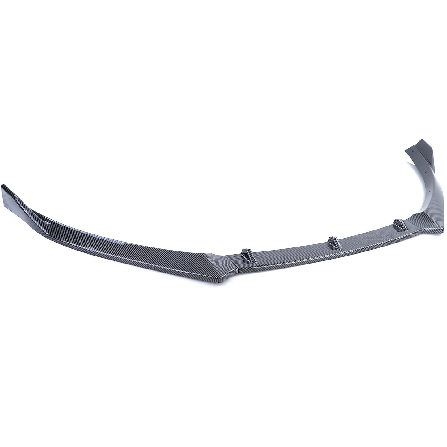 VW Golf 6 5K1 08-12 Spoiler anteriore Cup Lip Sport Carbon Look