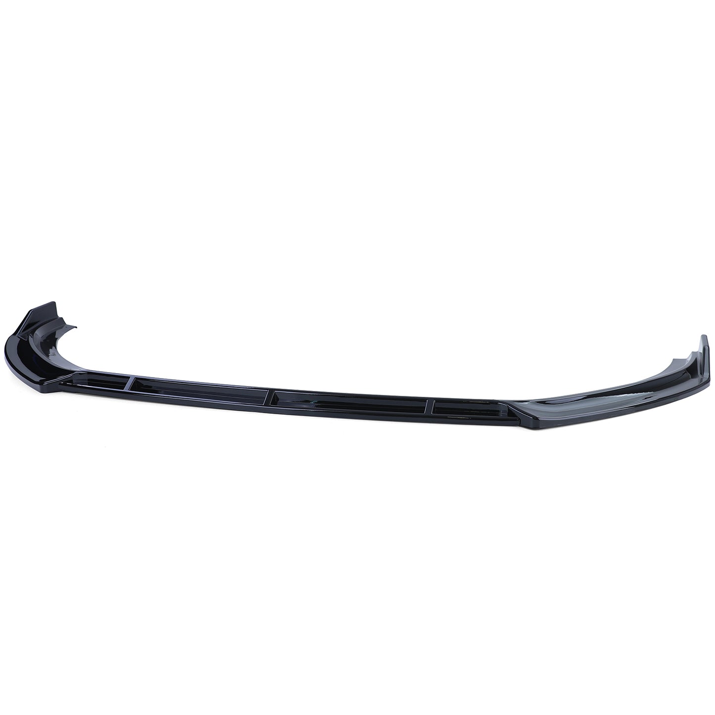 udi A3 8V Facelift 16-20 Spoiler anteriore labbro paraurti nero lucido