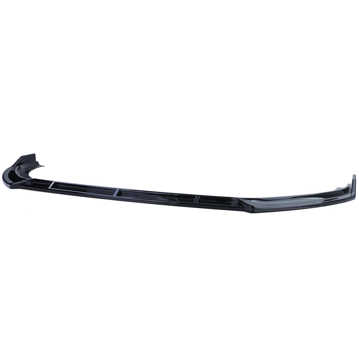 udi A3 8V Facelift 16-20 Spoiler anteriore labbro paraurti nero lucido