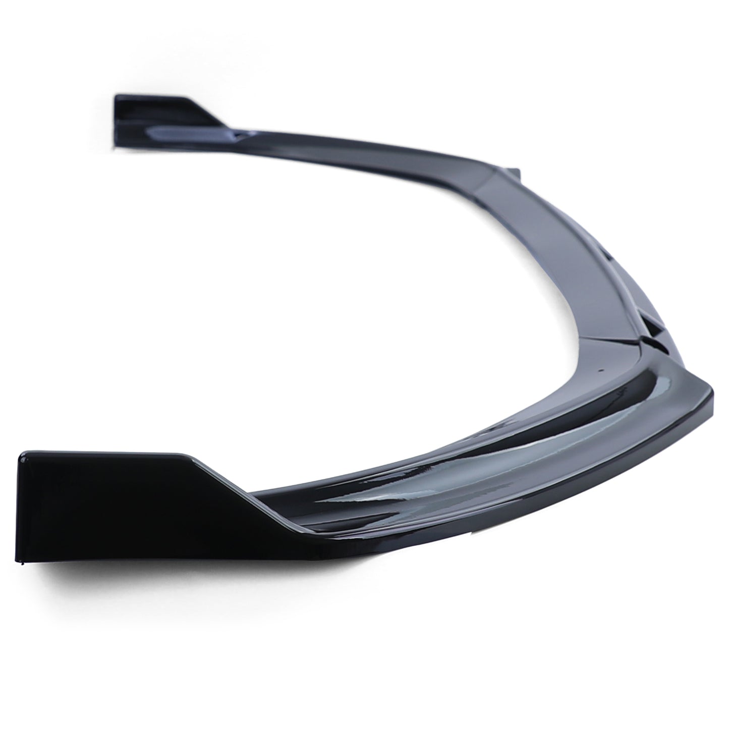 udi A3 8V Facelift 16-20 Spoiler anteriore labbro paraurti nero lucido