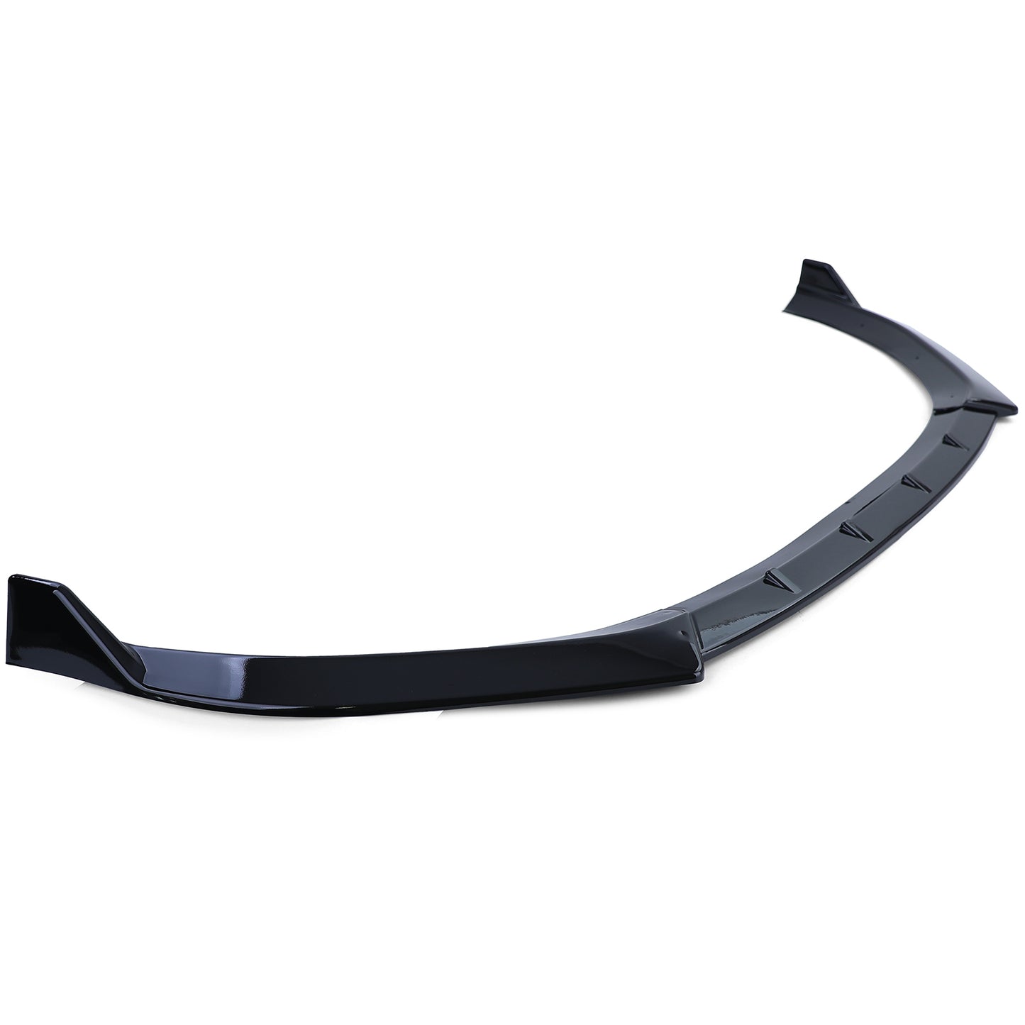 Audi A3 8V pre-lifting 12-16 Spoiler anteriore labbro paraurti nero lucido