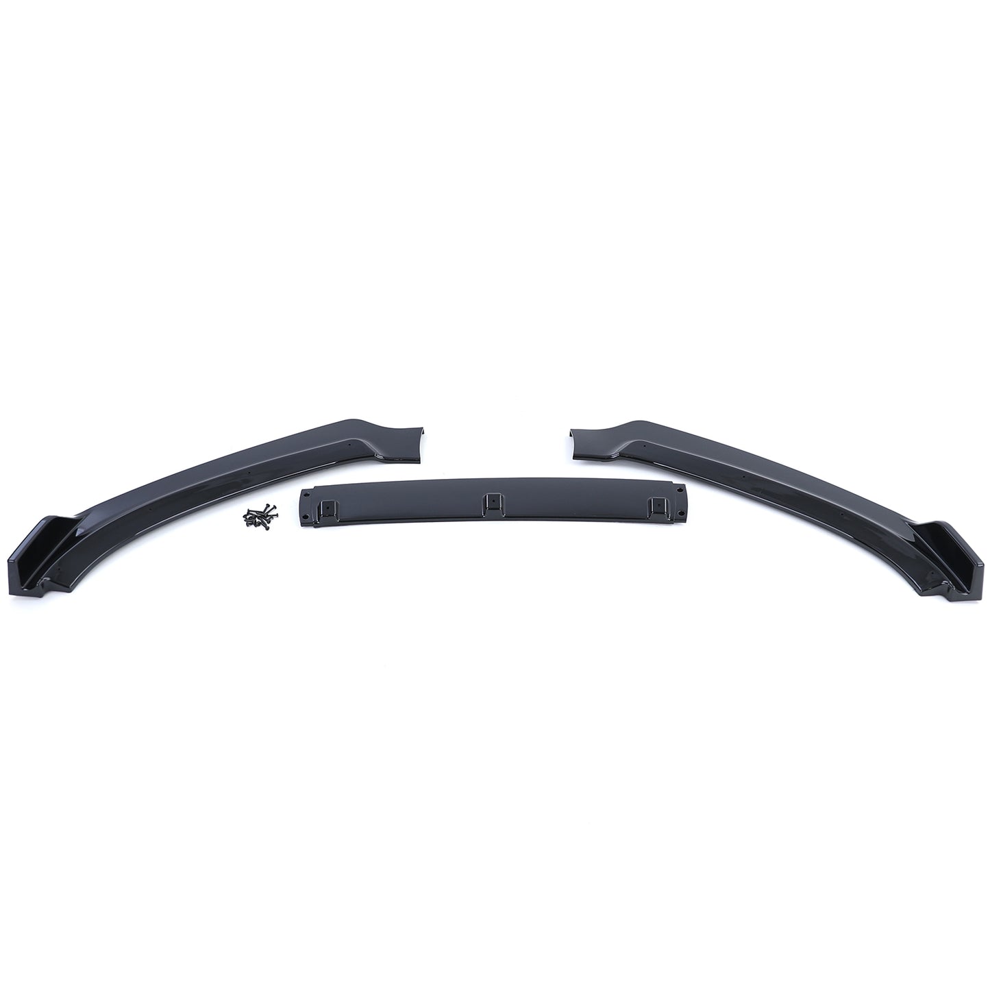 Audi A4 B8 8K 11-15 Facelift Spoiler anteriore labbro paraurti nero lucido