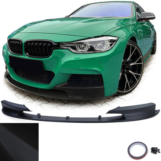 BMW Serie 3 F30 F31 11-19 spoiler anteriore Performance Matt