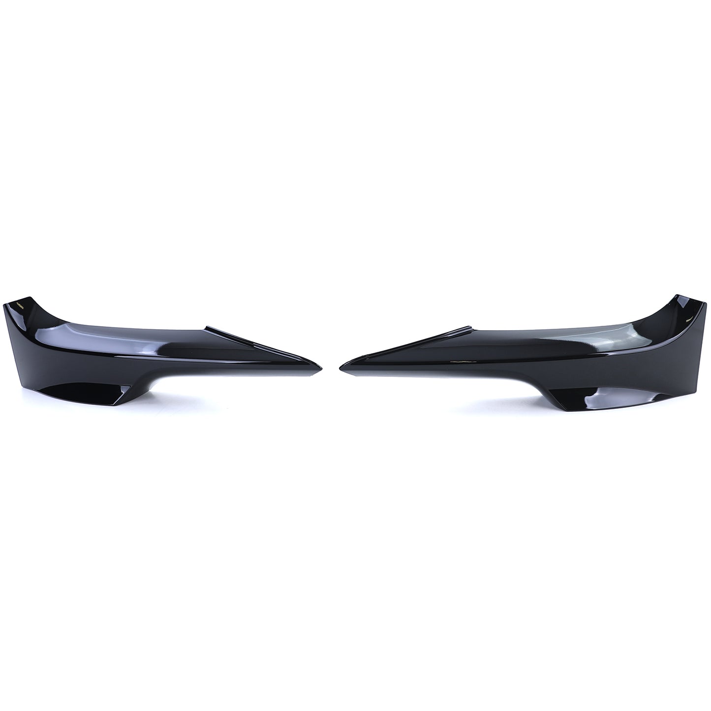 BMW serie 3 E92 E93 06-10 Splitter angoli spoiler anteriore nero lucido