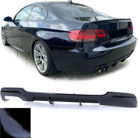 BMW Serie 3 E92 E93 320 325 330 Diffusore posteriore Performance nero lucido