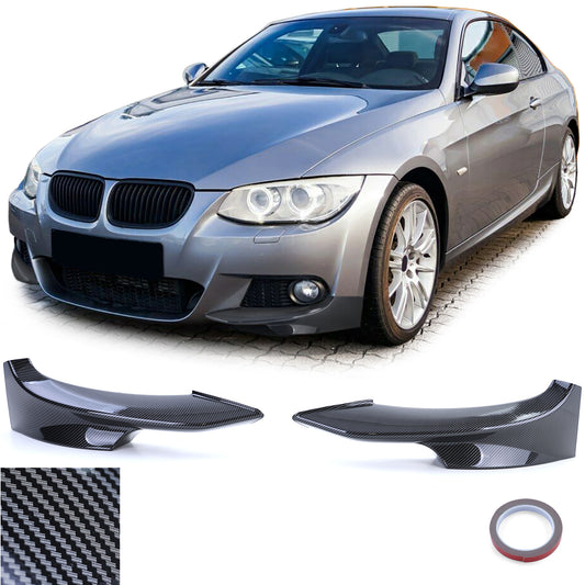 BMW serie 3 E92 E93 10-13 Spoiler anteriore spoiler angolare performance carbonio
