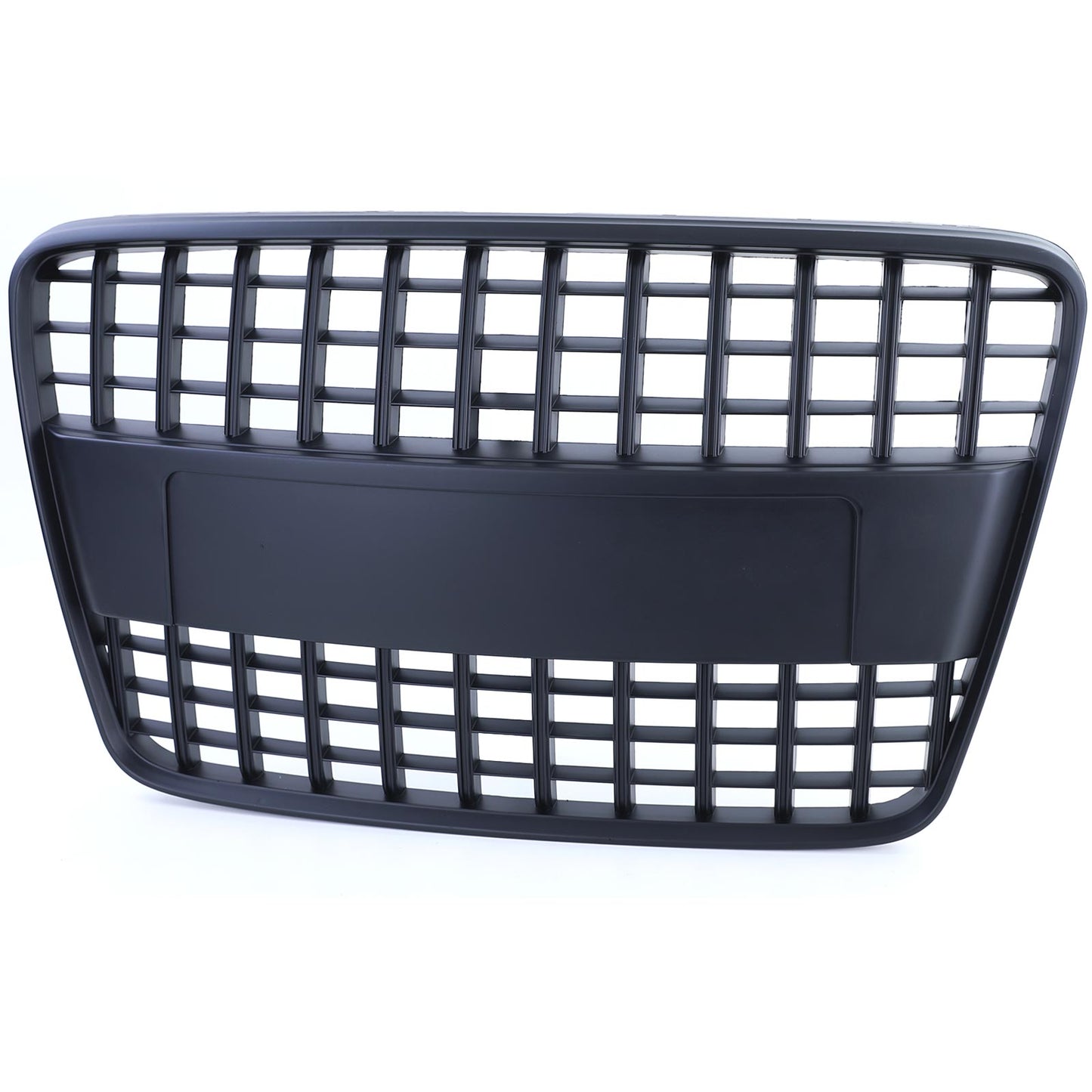 Audi Q7 4L 05-09 Griglia sportiva a nido d'ape senza emblema nero opaco