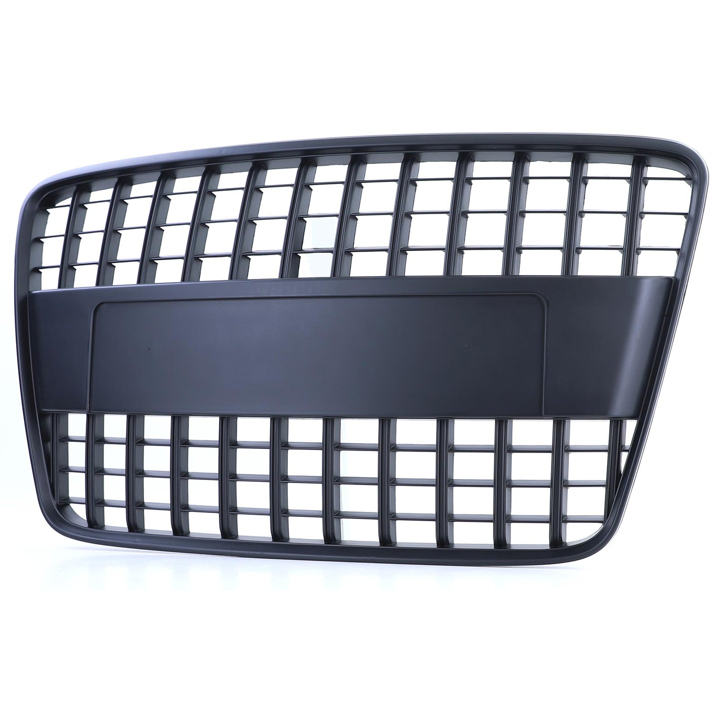 Audi Q7 4L 05-09 Griglia sportiva a nido d'ape senza emblema nero opaco