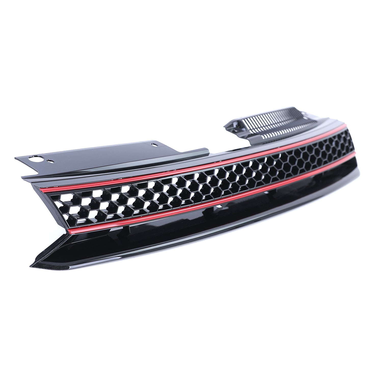 VW Golf 6 anche GTI 08-13 Griglia sportiva senza emblema nero rosso