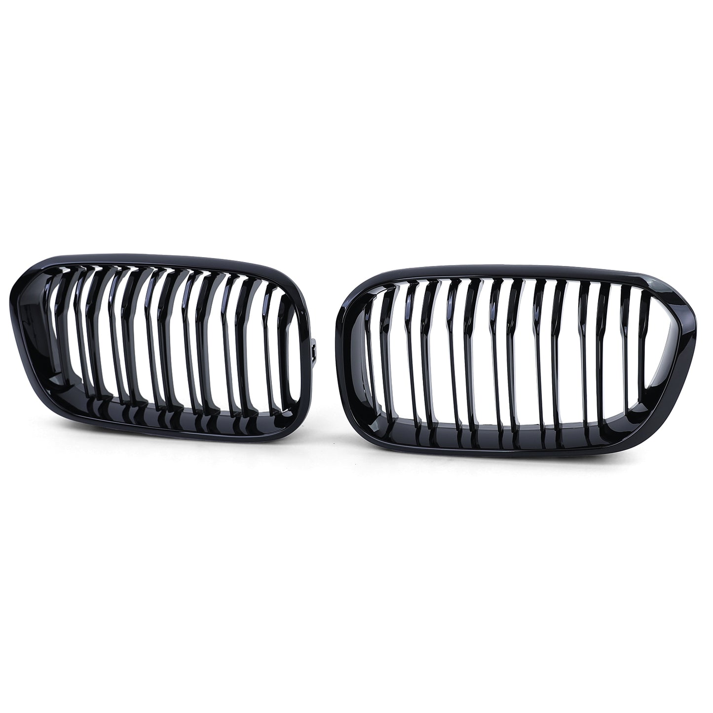 BMW Serie 1 F20 F21 15-19 Griglia sportiva a doppia barra Performance Lucida