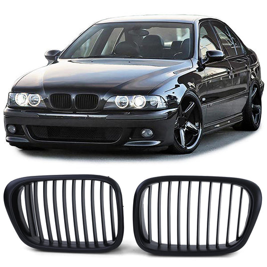 BMW Serie 5 E39 95-03 Grigliasportiva Performance nera opaca Barra Singola