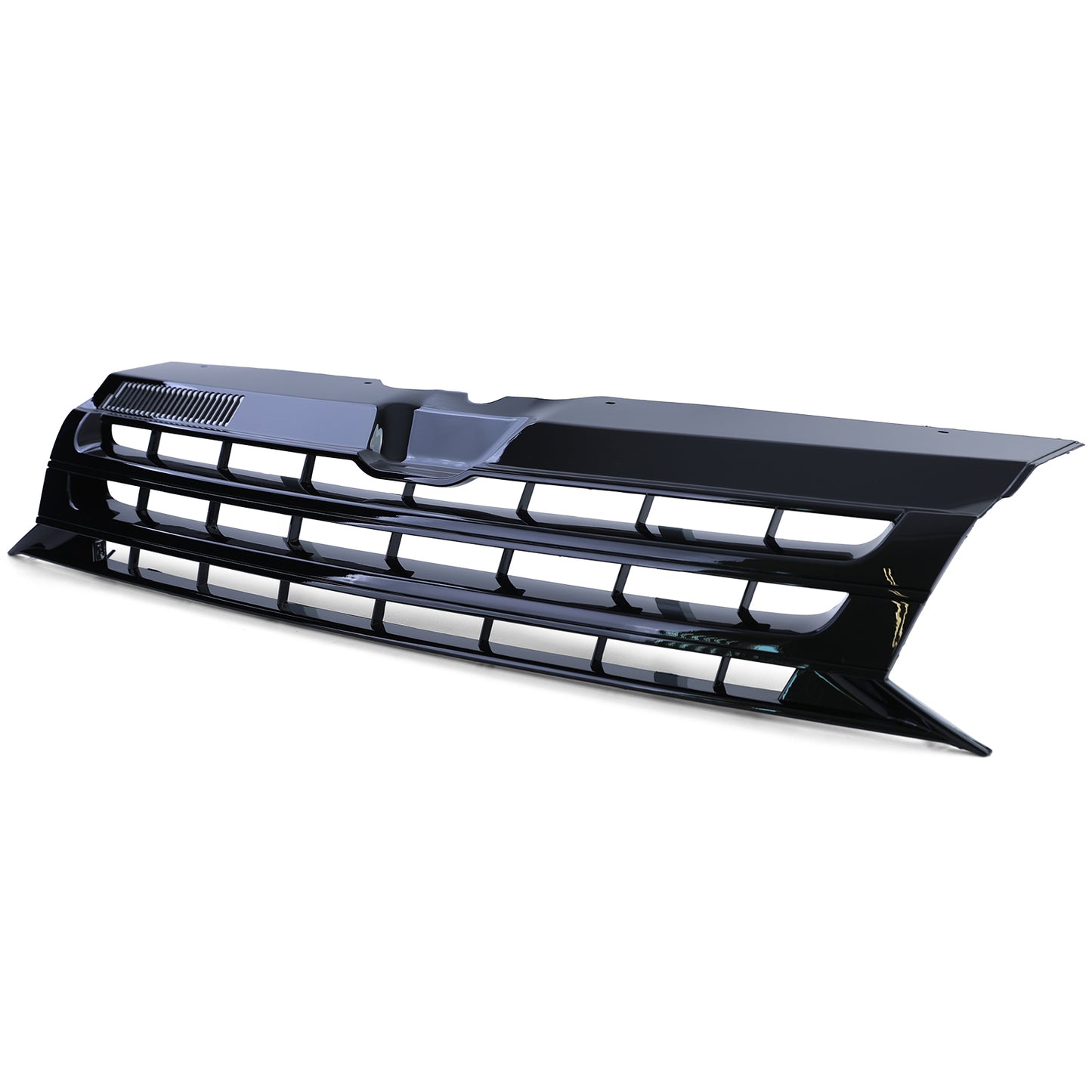 VW Bus T5 Facelift 09-15 Griglia del radiatore senza emblema nero lucido