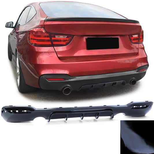 BMW Serie 3 GT F34 340i Diffusore posteriore Performance nero lucido
