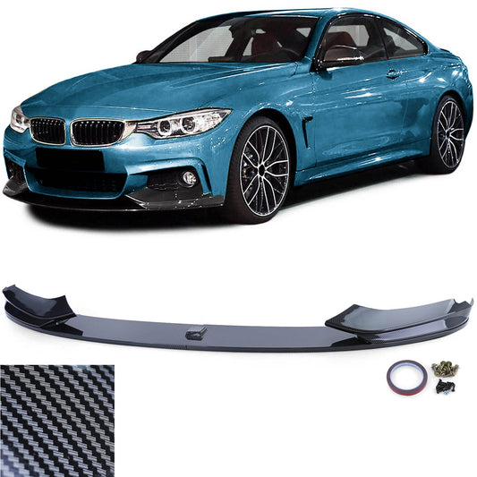 BMW serie 4 F32 F33 F36 Spoiler anteriore labbro performance carbon look