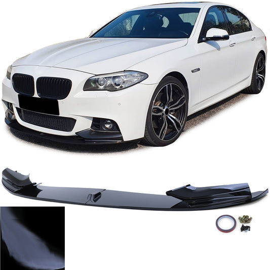 BMW Serie 5 F10 F11 10-17 Spoiler anteriore labbro performance opaco