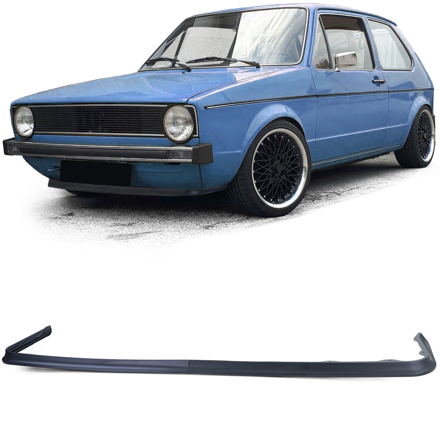 VW Golf 1 74-83 + Cabrio Jetta Caddy 1 Labbro spoiler anteriore