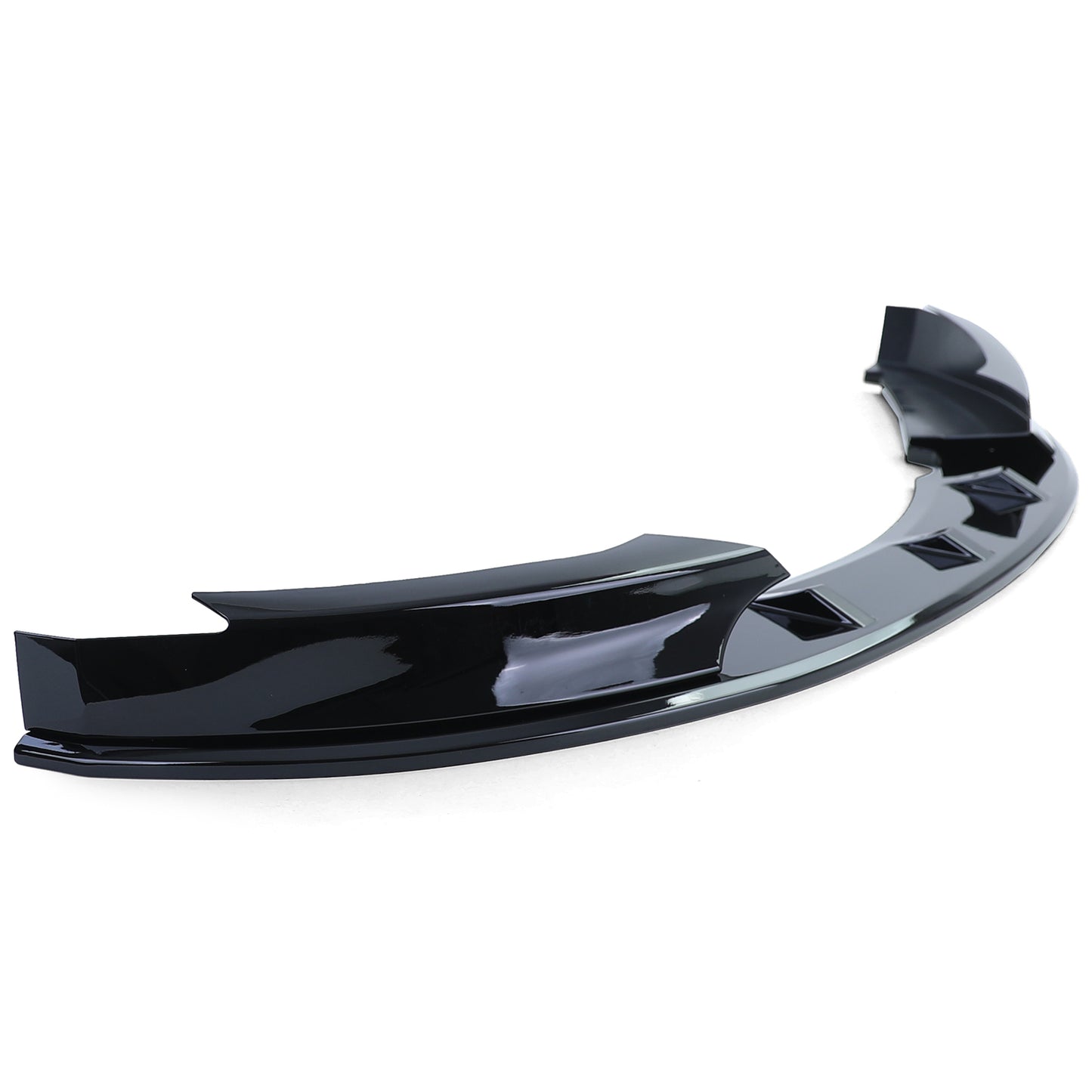 BMW Serie 1 E82 E88 11-13 Spoiler anteriore labbro performance nero lucido
