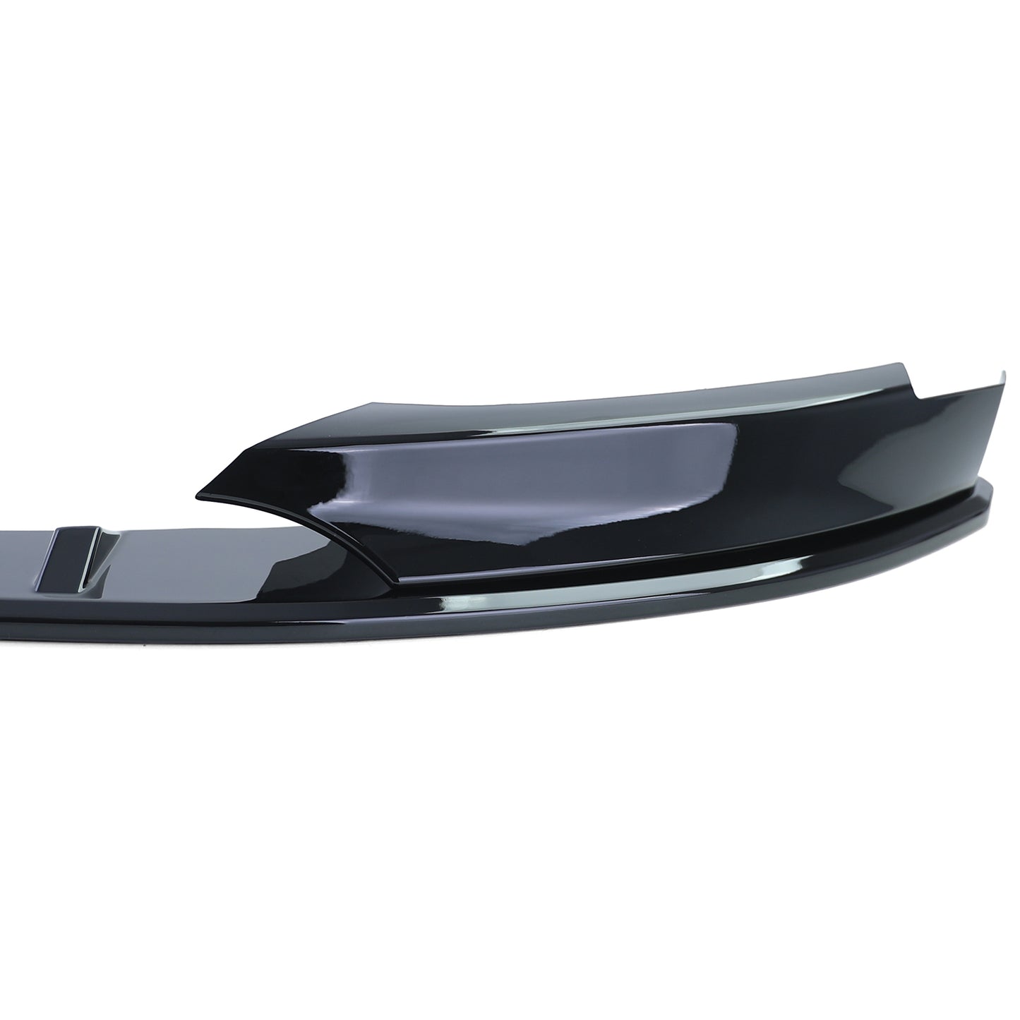 BMW Serie 1 E82 E88 11-13 Spoiler anteriore labbro performance nero lucido