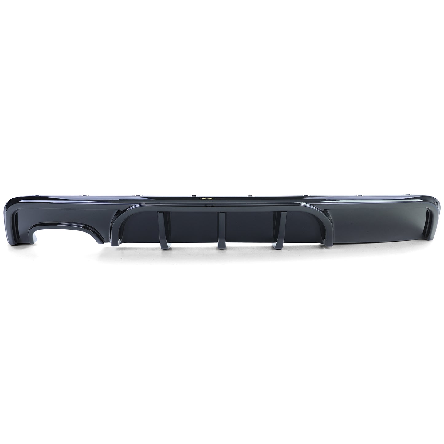 BMW Serie 1 E82 E88 07-13 Diffusore posteriore sportivo nero lucido