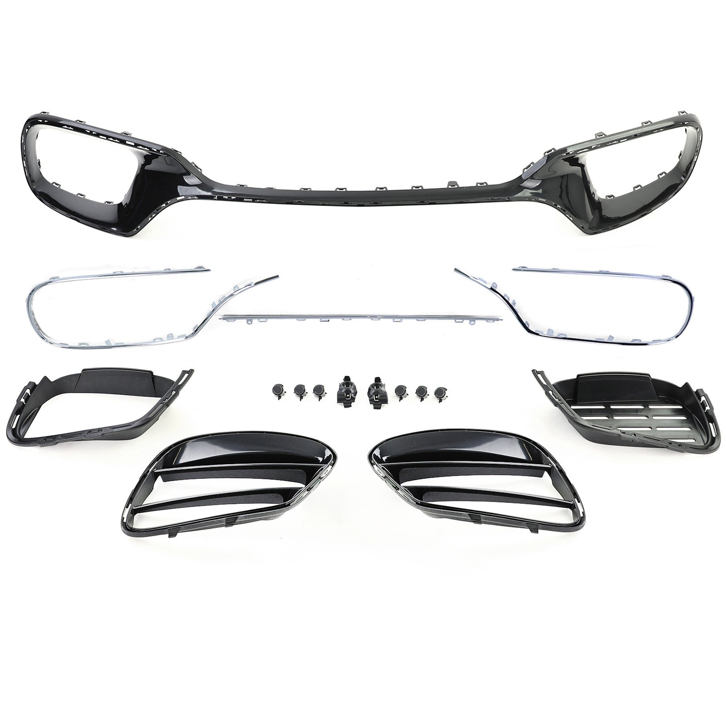 Mercedes classe S W222 facelift 17-20 Paraurti anteriore 63 AMG Completo